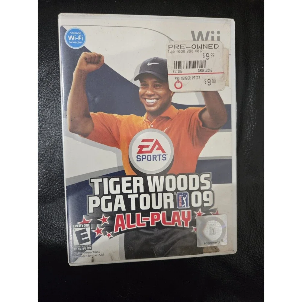 Tiger Woods PGA Tour 09: All-Play (Nintendo Wii, 2008)